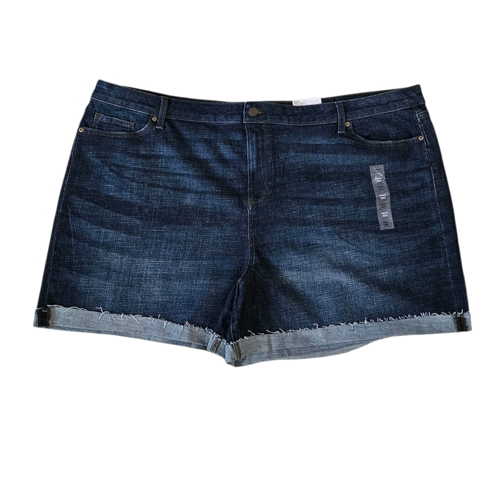 Sonoma Women's High Rise Denim Shorts NEW Size 30W